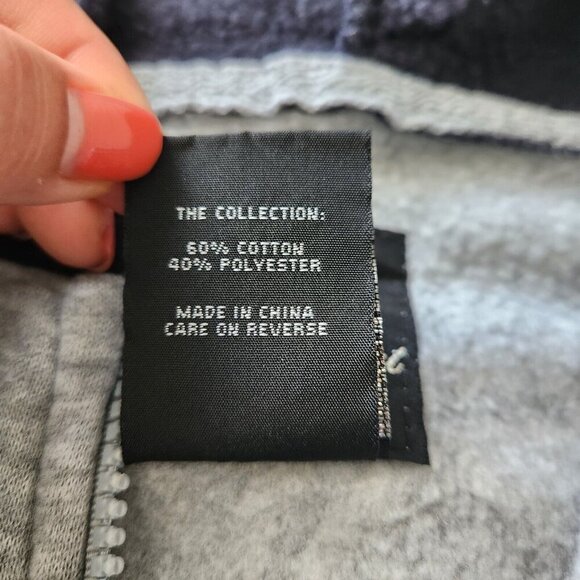 Vtg Baby Phat Y2K Cat Graphic Hoodie Jacket Gray Zip Teen Large Women Size Small - Picture 7 of 16